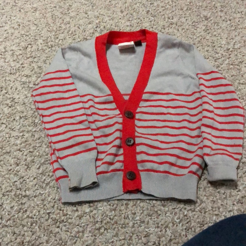 Striped cardigan